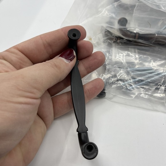 12 Bronze Jeffrey Alexander 4" Centers Bar Pulls Drawer Cabinet Lot - Picture 3 of 8